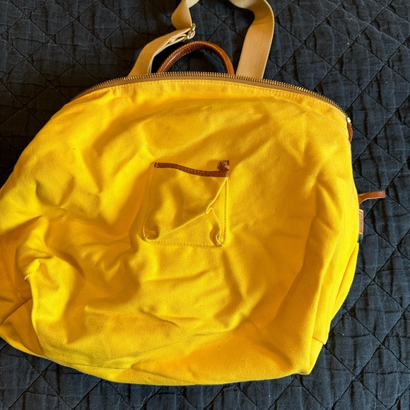 Dooney & Bourke red canvas satchel w crossbody strap - Picture 10 of 16